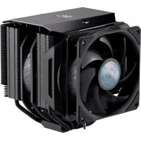 COOLER MASTER S_MULTI D6PS-314PK-R1 {MA624 Stealth (250W, 4-pin, 160mm, tower, Al/Cu/Ni, fans: 2x140mm/67CFM/27dBA/1400rpm, 2066/2011-v3/2011/1700/1366/1200/115x/AM4/AM3+/AM3/AM2+/AM2/FM2+/FM2/FM1)}