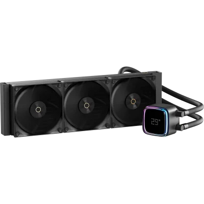 Система жидкостного охлаждения/ Water Cooling System Ocypus Iota L36 BK (300W, 360mm, Black, ARGB Pump, Fans: 3x120mm, 77CFM, 2000RPM/ Pump height 65mm, 27dBA, 3100RPM, Rad thickness 27mm/ S: 1851, 1700, 1200, 115X, AM5, AM4)