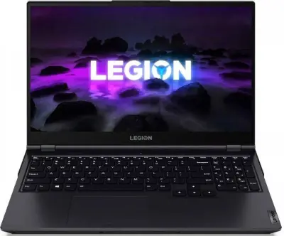 Ноутбук Lenovo Legion 5 15ACH6A Ryzen 7 5800H 32Gb SSD1Tb AMD Radeon Rx 6600M 8Gb 15.6" IPS FHD (1920x1080) noOS dk.blue WiFi BT Cam