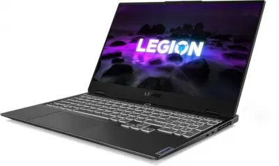 Ноутбук Lenovo Legion S7 15ACH6 Ryzen 7 5800H 32Gb SSD512Gb NVIDIA GeForce RTX 3050 Ti 4Gb 15.6" IPS FHD (1920x1080) noOS black WiFi BT Cam (82K80058RK)