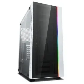 Корпус Deepcool MATREXX 55 V3 ADD-RGB WH 3F без БП, боковое окно (закаленное стекло), 3xRGB LED 120мм ветилятора спереди, RGB LED спереди, белый, ATX