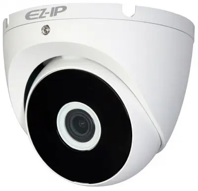 Камера видеонаблюдения аналоговая Dahua EZ-HAC-T2A11P-0360B 3.6-3.6мм HD-CVI цв. корп.:белый
