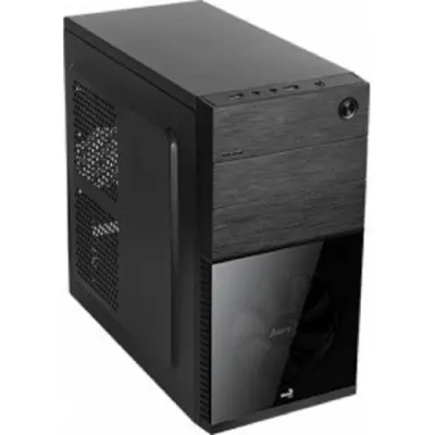 Aerocool Cs-105 Black , Miditower  mATX, черный w/o PSU [152533]