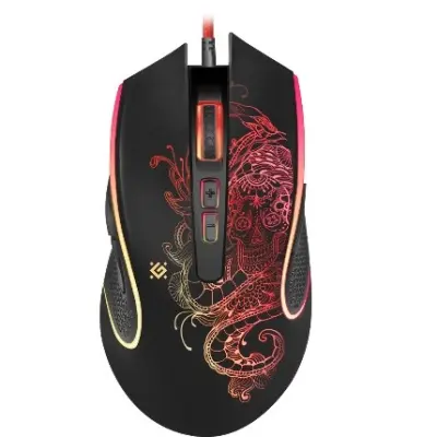 Defender Venom GM-640L [52640] {Проводная игровая мышь, оптика, 8 кнопок, 3200dpi}