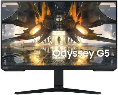 Монитор Samsung 27" Odyssey G5 LS27AG500NUXEN черный IPS LED 16:9 HDMI матовая HAS Pivot 350cd 178гр/178гр 2560x1440 DisplayPort WQHD 6.1кг