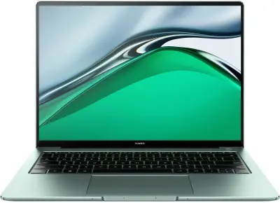 Ноутбук Huawei MateBook 14S HKD-W76 Core i7 11370H 16Gb SSD512Gb Intel Iris Xe graphics 14.2" LTPS Touch 2.5K (2520x1680) Windows 11 Home green WiFi BT Cam