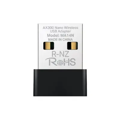 Mercusys MA14N Сверхкомпактный USB-адаптер Wi-Fi AX300