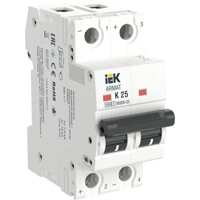 ARMAT Авт. выкл. M06N-DC 2P K 25А IEK
