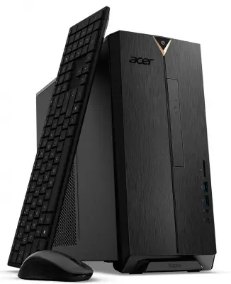 ПК Acer Aspire TC-391 MT Ryzen 3 4300G (3.8) 8Gb SSD256Gb R7 430 4Gb CR noOS GbitEth 250W черный (DT.BFJER.004)