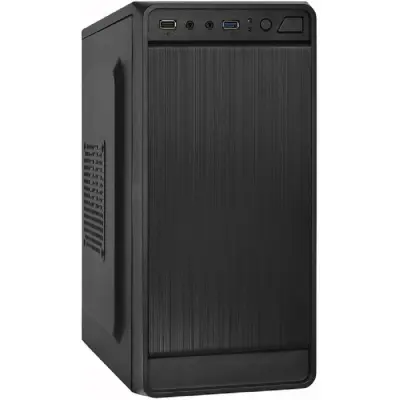 Exegate EX283129RUS Корпус Minitower ExeGate BAA-108U Black, mATX, <AAA450, 80mm>, 1*USB+1*USB3.0, Audio