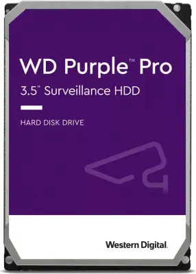Жесткий диск WD SATA-III 10TB WD101PURP Surveillance Purple Pro (7200rpm) 256Mb 3.5"
