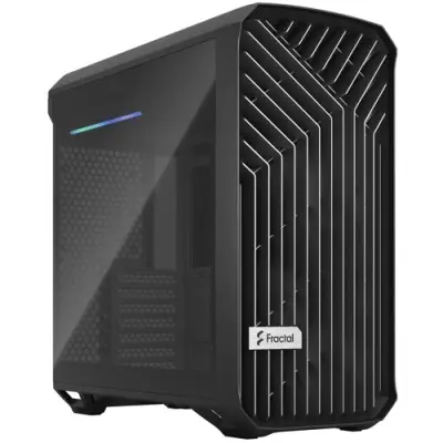 Fractal Design Torrent Compact TG Dark Tint черный без БП E-ATX 7x120mm 4x140mm 2x180mm 2xUSB3.0 audio