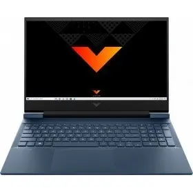 Ноутбук HP Victus 16-e0077ur Ryzen 5 5600H 8Gb SSD512Gb NVIDIA GeForce RTX 3060 6Gb 16.1" IPS FHD (1920x1080) Windows 10 Home blue WiFi BT Cam