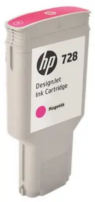 Картридж струйный HP 728 F9K16A пурпурный (300мл) для HP DJ T730/T830