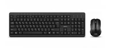 Беспроводной набор клавиатура + мышь Sven KB-C3400W (2,4 GHz, 104+9кл, 800-1600DPI)