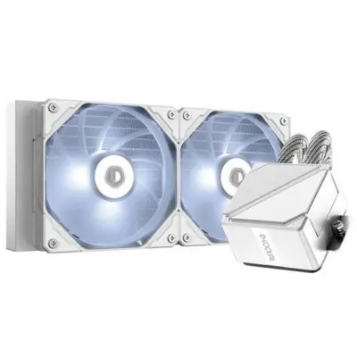 Кулер с водяным охлаждением ID-Cooling Dashflow 240 Basic White 1150/1155/S1156/1151/1200/1700, AM4/AM5
