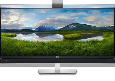 Монитор Dell 34.14" C3422WE черный IPS LED 8ms 21:9 HDMI M/M Cam матовая HAS Piv 300cd 178гр/178гр 3440x1440 76Hz DP WQ USB 11.34кг