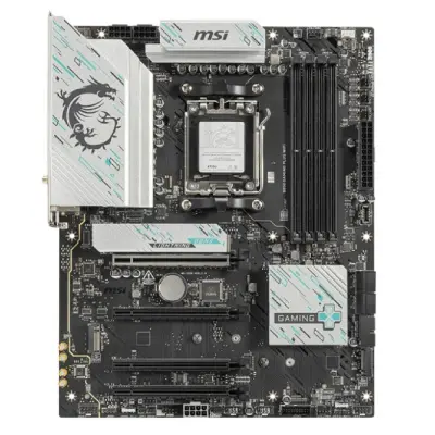 Материнская плата MSI B850 GAMING PLUS WIFI B850, AM5, 4*DDR5, 4*PCIEx16, 3*M.2, 3*TypeC, 1*USB3.2Gen2, 5*USB3.2Gen1, 8*USB2.0, 4*SATA3.0, 5G, DP, ATX, RTL