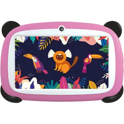 Digma Kids A7 SC9863A 8C/2Gb/32Gb 7" IPS 1024x600/4G/1Sim/розовый/BT/2Mpix/0.3Mpix/2800mAh  DA5B7P01 2026219