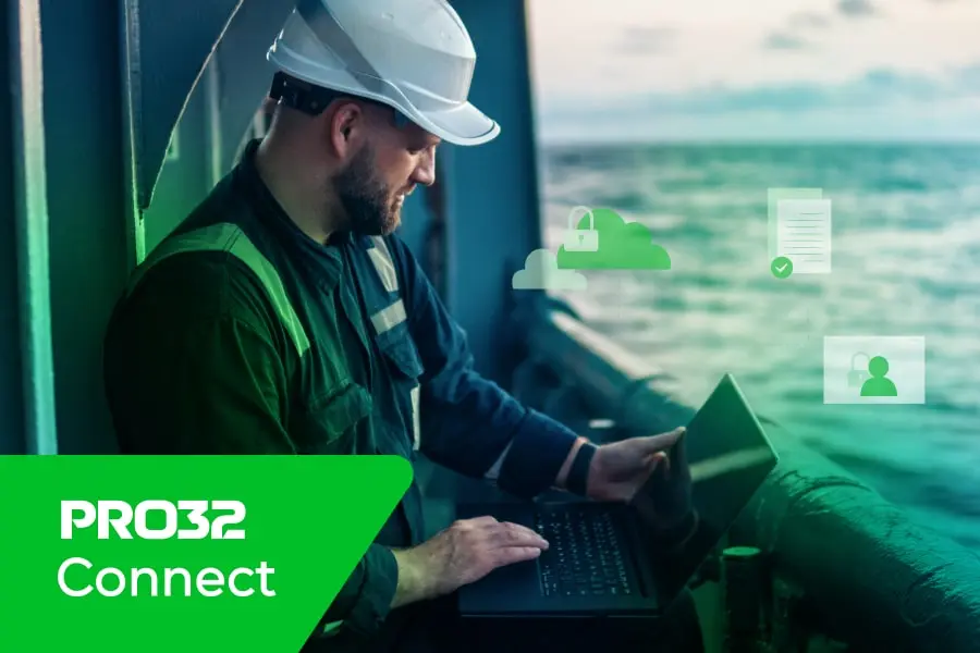 PRO32 Connect: Революция в удаленной работе – даже в открытом море!