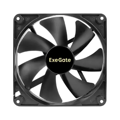 Exegate EX297100RUS Вентилятор 12В DC ExeGate ExtraPower EP14025B3P (140x140x25 мм, 2-Ball (двойной шарикоподшипник), 3pin, 1600RPM, 31dBA)