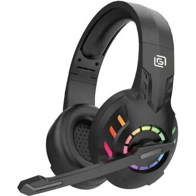 Наушники с микрофоном Oklick HS-L420G черный накладные BT оголовье (1939799)