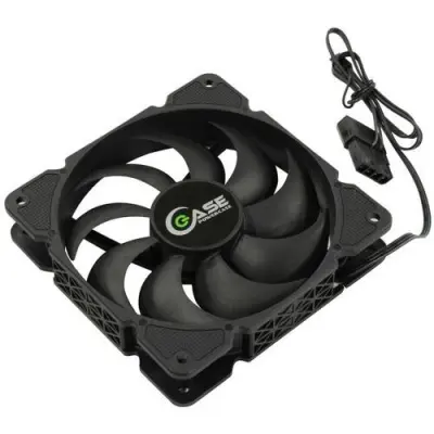 Powercase Вентилятор (M3-3+4) 120x120x25mm (100шт./кор, 3pin + Molex, 900±10% об/мин) Bulk