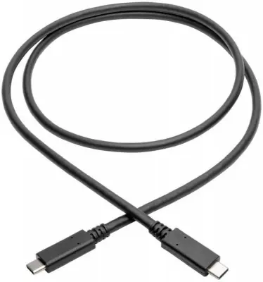 Кабель Tripplite U420-003-G2-5A USB Type-C (m)-USB Type-C (m) 0.9м черный