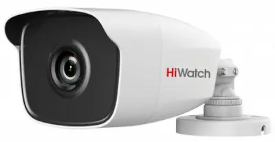 Камера видеонаблюдения аналоговая HiWatch DS-T220 6-6мм HD-TVI цветная корп.:белый (DS-T220 (6 MM))