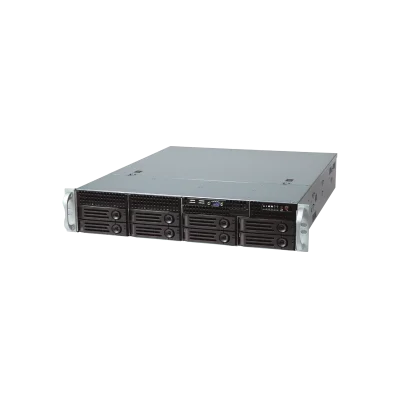 Серверный корпус/ 2U chassis; ATX, Micro-ATX, Mini-ITX MBs; 8-port 12 Gbps SAS/ SATA to SAS BP; 8 x 3.5'' hsb + 2 x 3.5" internal; 7 x LP/ HL slot; 550W (1+1); no rails