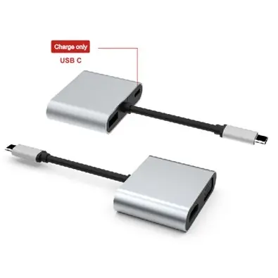 Perfeo USB Type-C dock. station 4 in 1 (PF-Type-C-10) [6557]