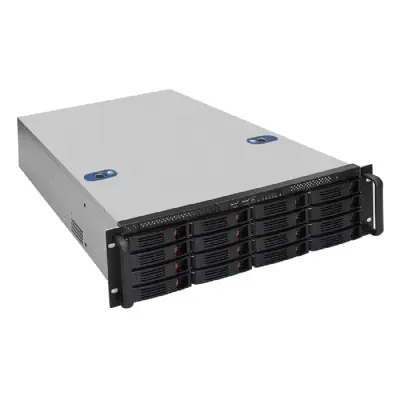 Exegate EX292420RUS Серверная платформа ExeGate Pro 3U660-HS16 <RM 19", высота 3U, глубина 660, Redundant БП 2x800W, 16xHotSwap, USB>