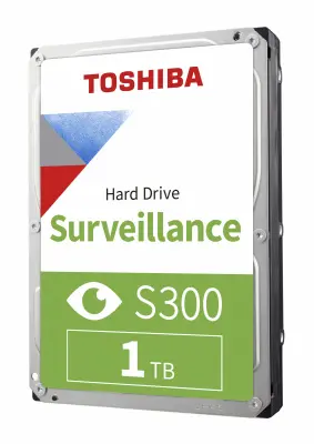 Жесткий диск Toshiba SATA-III 1Tb HDWV110UZSVA Surveillance S300 (5700rpm) 64Mb 3.5"