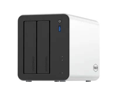 Система хранения данных TerraMaster F2-425 Plus tower NAS QC 3,4Ghz/8Gb(32)/TRAID,RAID0,1,10,5,6/up to 2 HDD SATA(3,5'/2,5')/3xM.2 2280 NVMe/3xUSB 10Gb(Type A) 1xUSB 10Gb(Type-C)/HDMI/2x5GbE RJ-45/1xPS/1YW(repl. F2-424)