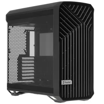 Fractal Design Torrent Black TG Dark Tint / E-ATX, TG, 2x3.5, 4x2.5, 7xPCI, 1xUSB-C, 2xUSB3.0 / 2x180mm, 3x140mm fans inc. / FD-C-TOR1A-06