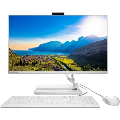 Lenovo IdeaCentre 3 24ALC6 [F0G100ESRK] White 23.8" {FHD Ryzen 5 5500U/8Gb/256Gb SSD/DOS/k+m}