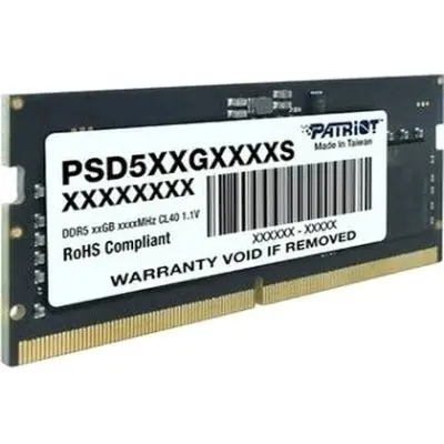 Память DDR5 16GB 5600MHz Patriot PSD516G560081S Signature RTL PC5-44800 CL46 SO-DIMM 288-pin 1.1В single rank Ret