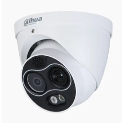 DAHUA DHI-TPC-DF1241-B3F4-DW-S8 Двухспектральная тепловизионная IP-камера с ИИ, 1/2.7" Progressive CMOS, объектив 4.0мм, неохлаждаемый FPA детектор, объектив 3.5мм, ИК до30м, IP67