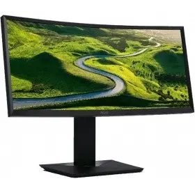 LCD Acer 35" CZ350CKbmiiphx черный {AMVA 3440x1440 100Hz 4ms 21:9 2500:1 300cd 8bit 2xHDMI2.0 DisplayPort1.2 FreeSync 2x5W AudioOut VESA}