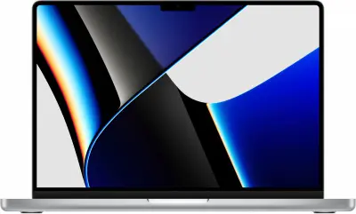 Ноутбук Apple MacBook Pro A2442 M1 Pro 8 core 16Gb SSD512Gb/14 core GPU 14.2" (3024x1964)/ENGKBD Mac OS silver WiFi BT Cam
