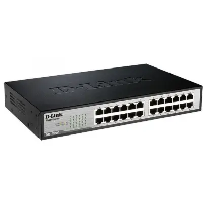 D-Link DGS-1024C/B2A Неуправляемый коммутатор с 24 портами 10/100/1000Base-T