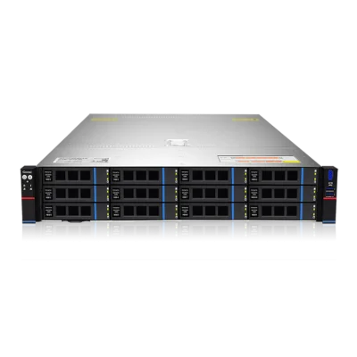 Серверная платформа/ Gooxi SR201-D12RE-G2 2u 12 bay platform with expander backplane, based on  AMD 9004; 2x 2.5" rear SAS/SATA; 2x 2.5" rear NVMe;  2xPCIe 5.0x16; 4xPCIe 5.0x8; 2x1300W psu RAIL kits; EU power cables
