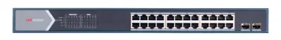 Коммутатор Hikvision DS-3E1526P-E 24G 2SFP 24PoE+ 370W управляемый