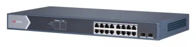 Коммутатор Hikvision DS-3E1518P-SI 16G управляемый
