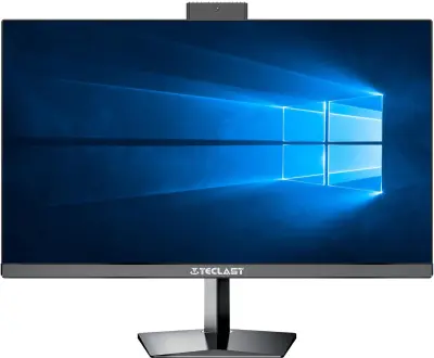 Моноблок Teclast M24 Air 23.8" Full HD Cel N5095 (2) 8Gb SSD256Gb UHDG Windows 11 Professional GbitEth WiFi BT 48W Cam черный 1920x1080