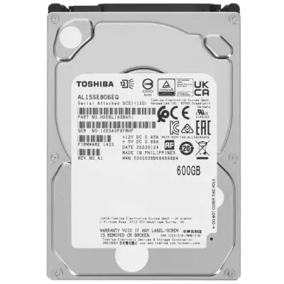 600Gb Toshiba (AL15SEB06EQ) {SAS 12Gb/s, 10 500 rpm, 128Mb buffer, 2.5"}