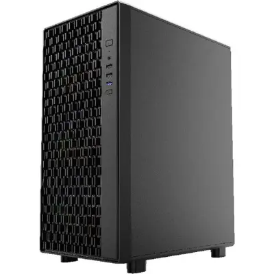 Powercase Mistral PA4B, Tempered Glass, 4x 120mm FRGB Fans, чёрный, ATX  (CMPAB-L4)