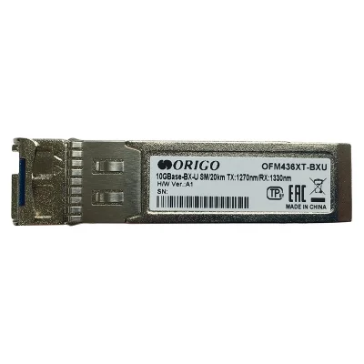 Трансивер/ OFM436XT-BXU/20KM WDM SFP+ Transceiver, 10GBase-BX-U, Simplex LC, TX: 1270nm, RX: 1330nm, Single-mode, 20KM