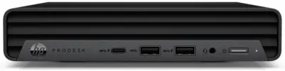 ПК HP ProDesk 400 G6 Mini i7 10700T (2) 16Gb SSD512Gb UHDG 630 Windows 11 Professional GbitEth 65W kb мышь клавиатура черный (5L5Z4EA)