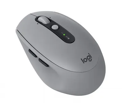 Мышь Logitech M590 серый оптическая (1000dpi) silent беспроводная BT/Radio USB (7but)